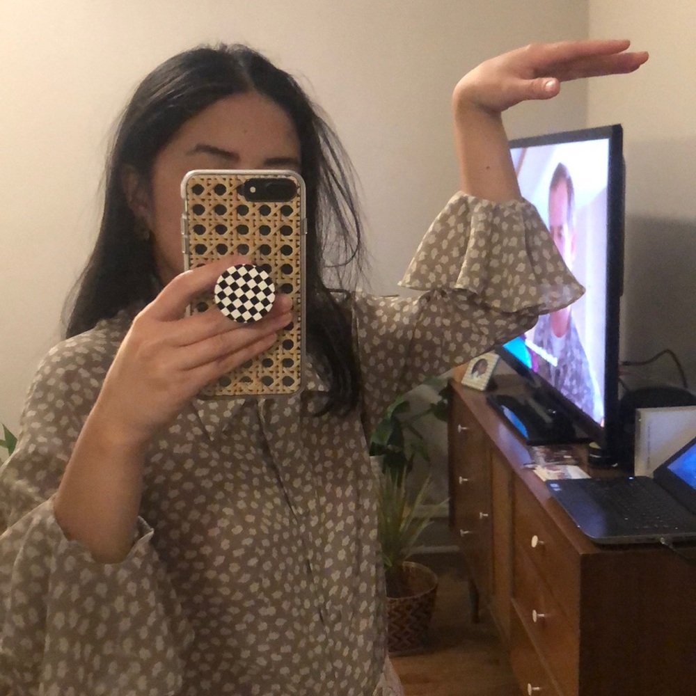 vintage | floral blouse 🌼 - Picture 4 of 6